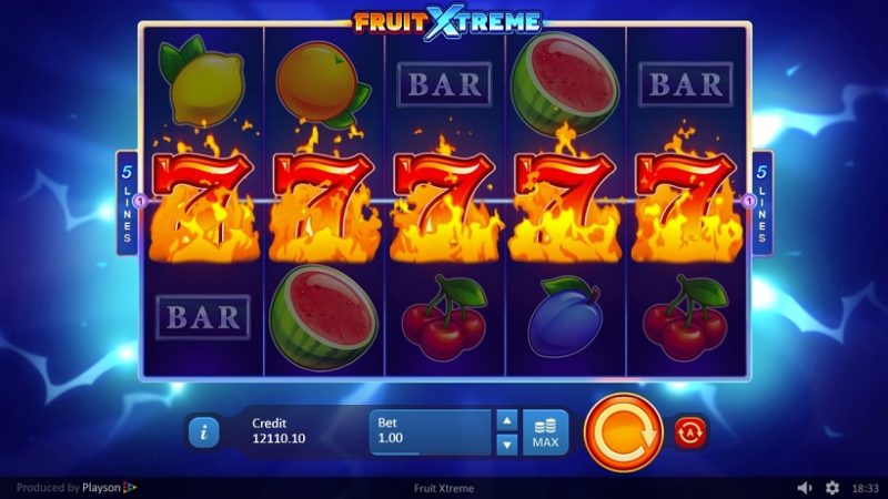 Играть в слот Fruit Xtreme онлайн на гривны