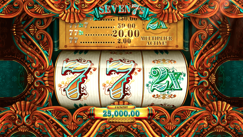 Играть в новый слот Seven 7’s от Microgaming на гривны Укрказино