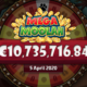 Mega Moolah от Microgaming получает джекпот в размере 10,7 миллионов евро