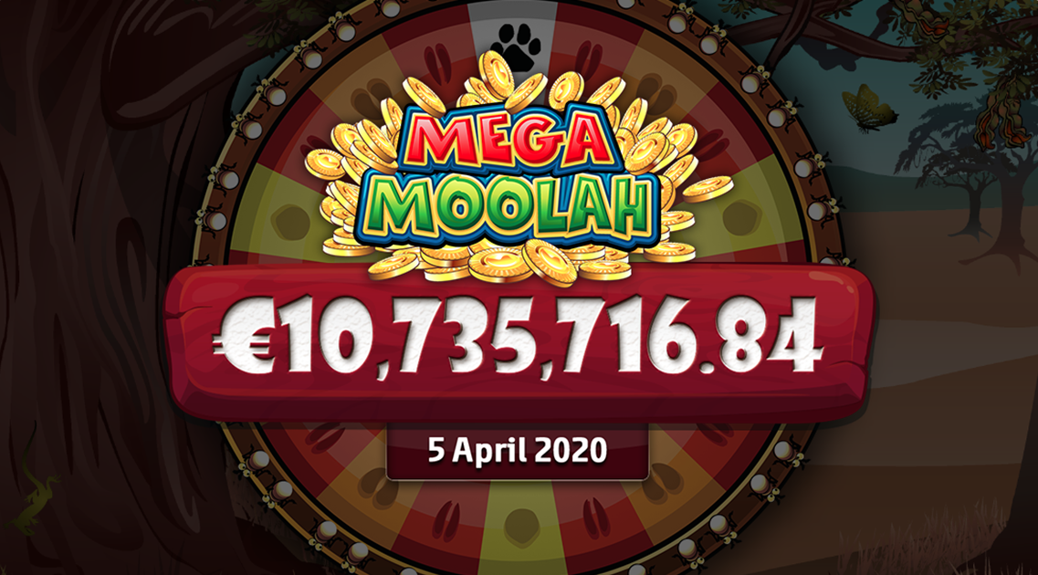 Mega Moolah от Microgaming, выигрыш джекпота в размере 10,7 миллионов евро